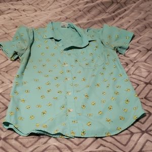 Turquoise Pikachu shirt